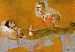 Смерть Арлекина (Пабло Пикассо).jpg